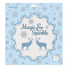 DCPAP025X16 Zestaw papierów 30,5 x 30,5 cm Premium Magic & Sparkle 