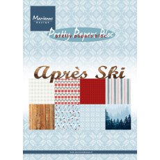 PK9142 Zestaw papierów A5 - Marianne Design - Apres Ski