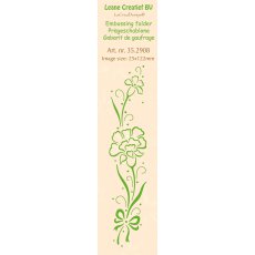 35.2908 Folder do embossingu Leane Creatief Border -goździki