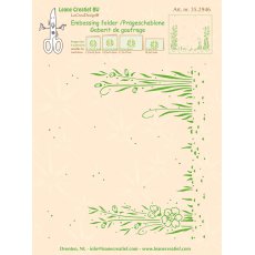 35.2946 Folder do embossingu Leane Creatief Background- Ogród