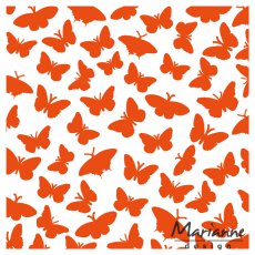 DF3433 Folder do embossingu Marianne Design Embossing Folder -motyle