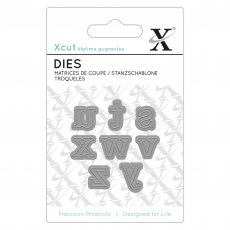 XCU503647 Wykrojnik mini literki s-z