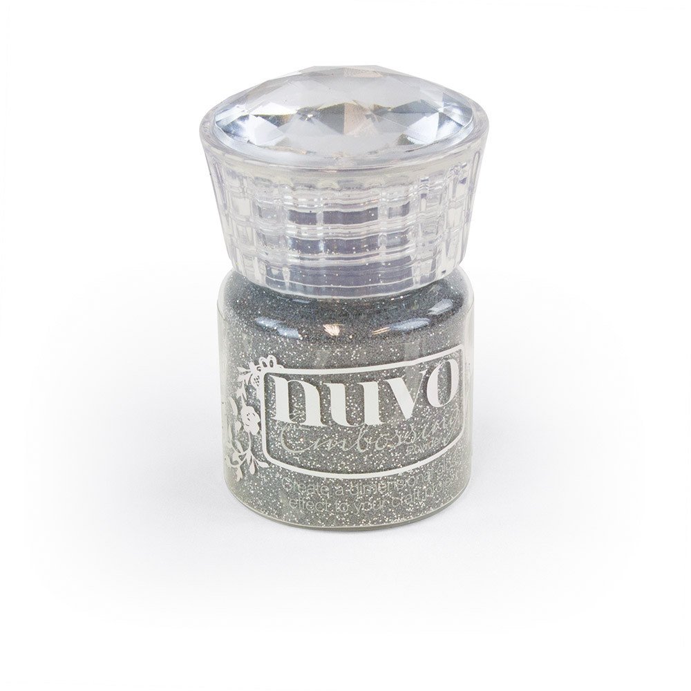 597N Puder do embossingu Nuovo - Glitter Silver Moonlight