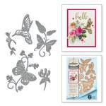 S4-640  Wykrojniki Spellbinders-Botanical Flutters