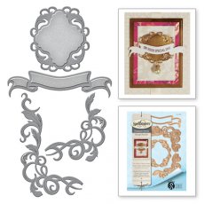 S4-686 Wykrojniki Spellbinders-Opulent Flourish Accents