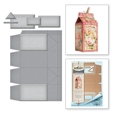 S6-104 Wykrojniki Spellbinders-Milk Carton
