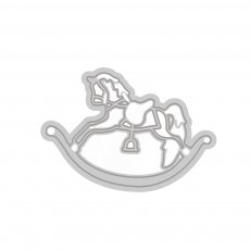 1270E Wykrojnik Tonic Studios - Rocking Horse-koń na biegunach