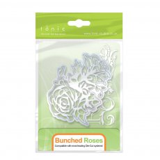 77E Wykrojnik Tonic Studios - Bunched Roses -róża