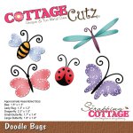 CC-234 Wykrojnik CottageCutz Doodle Bugs