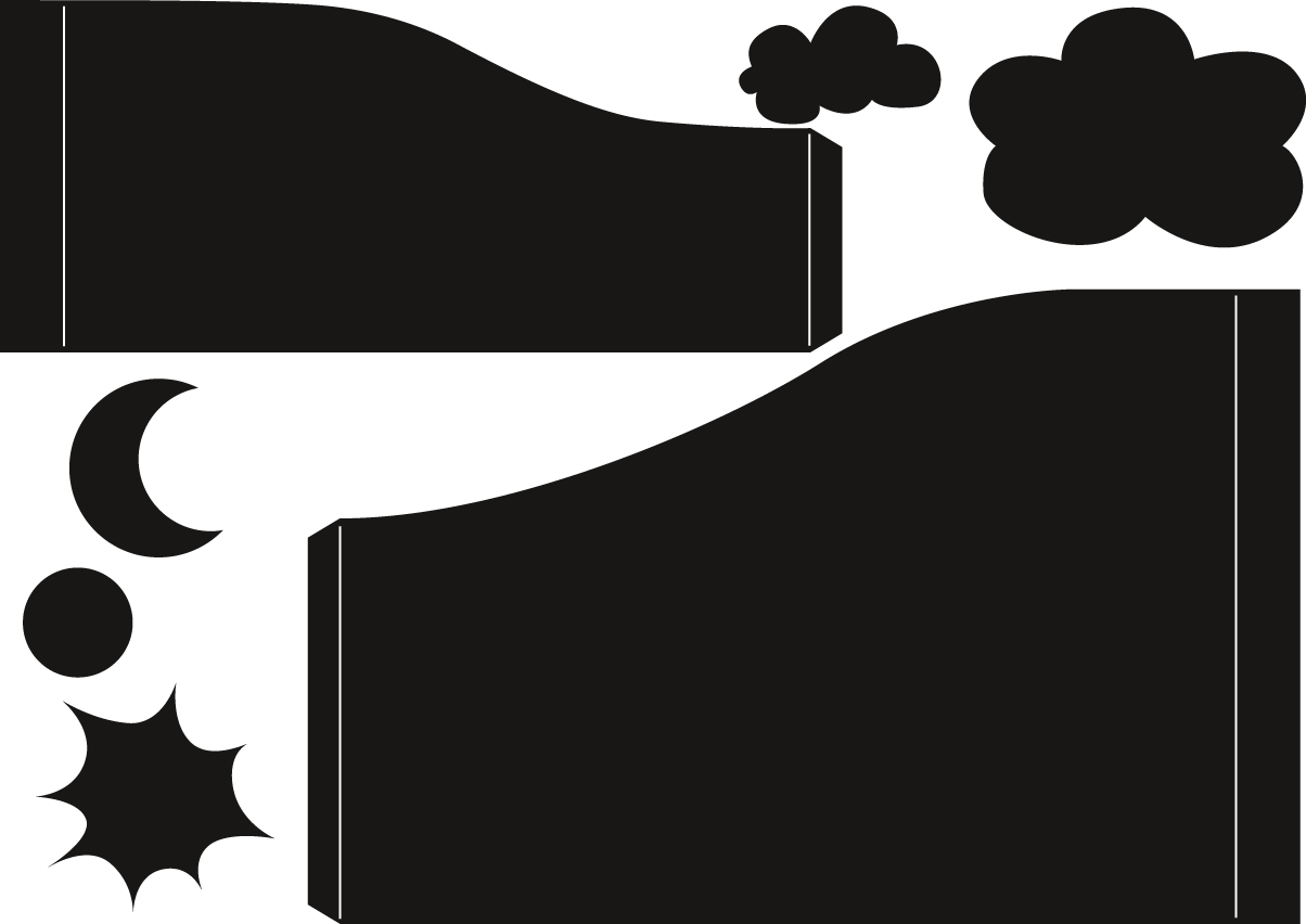 CR1402 Wykrojniki Craftable-elementy kartki Bendy