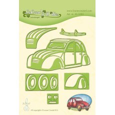 45.3295 Wykrojniki Leane Creatief -Car/DCV-samochód
