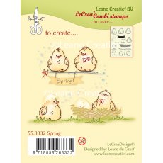 55.3332 Stemple akrylowe - Spring-ptaszki