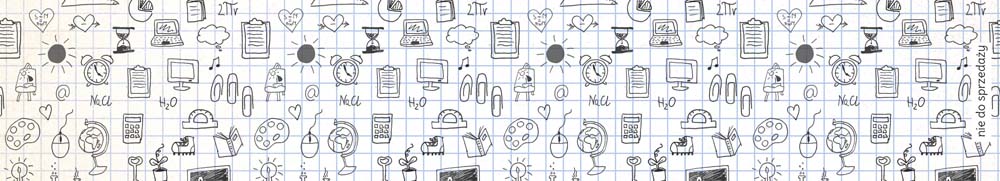 Pasek szkoła 01-Pasek z obrazkami do samodzielnego wycięcia