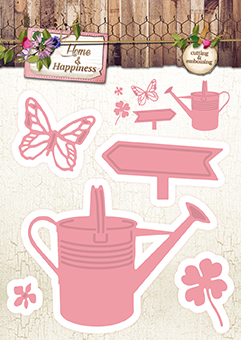 STENCILHH20 Wykrojniki StudioLight -Home&Happiness 20