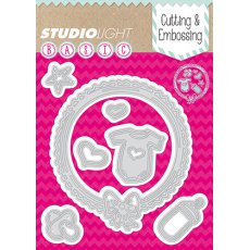 STENCILSL27 Wykrojniki  StudioLight -dziecięce