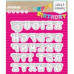 STENCILSL30 Wykrojniki StudioLight -alfabet