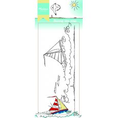 HT1623 Stemple akrylowe -border żaglówki