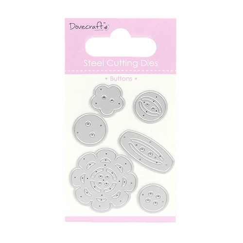 DCDIE063 Wykrojniki Dovecraft -guziki