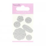 DCDIE063 Wykrojniki Dovecraft -guziki