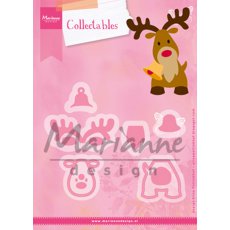 COL1369 Wykrojniki Collectables renifer 