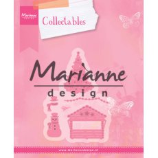 COL1440 Marianne Design Collectable - Village decorat.zestaw 5