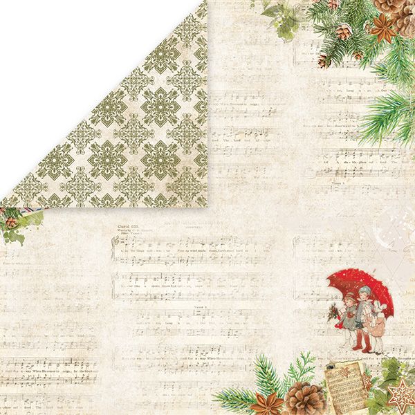 CP-VC03 Papier dwustronny Craft&You Design 30,5x30,5 Vintage Christmas 03