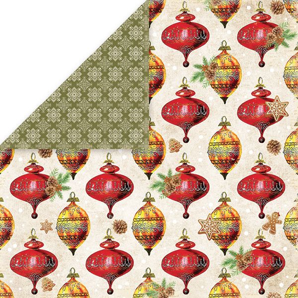 CP-VC06 Papier dwustronny Craft&You Design 30,5x30,5 Vintage Christmas 06