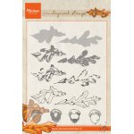 TC0857 Stemple akrylowe -Tiny's jesienne liście