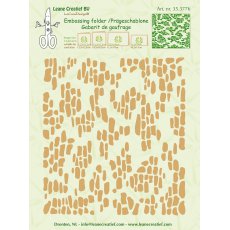 35.3776 Folder do embossingu Leane Creatief Background- Pebbles wall