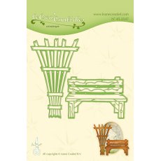 45.3547 Wykrojniki Leane Creatief -ławeczka