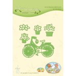 45.3554 Wykrojniki Leane Creatief - rower z koszykiem