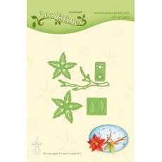 45.3615 Wykrojniki Leane Creatief -poinsencja mała i gałązka