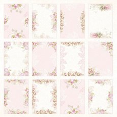 CP-WD07 Papier jednostr.-elementy-30,5x30,5 White Day