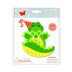 1584E Zestaw wykrojników CHARLIE CROC-krokodyl