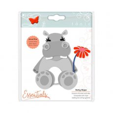 1585E Zestaw wykrojników HETTY HIPPO-hipopotam