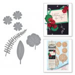 S4-678 Wykrojniki Spellbinders- Shapeabilities Geranium and Leaves-listki