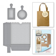 S4-728 Wykrojniki Spellbinders-SHAPEABILITIES BAG N TAG IT -torebka
