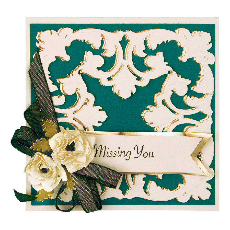 S4-748 Wykrojniki Spellbinders- SHAPEABILITIES UNTAMED MEDALLION