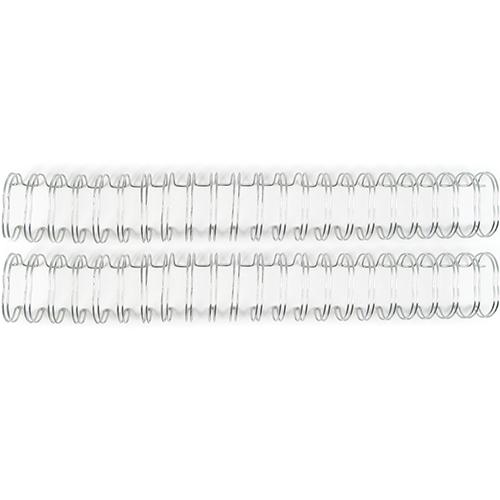 WR71009-7 Bindy (1")2,5 cm -srebrne