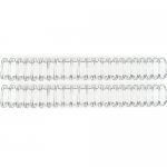 WR71009-7 Bindy (1")2,5 cm -srebrne