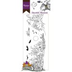 HT1627 Stemple akrylowe -border Halloween