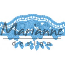 LR0488 Wykrojnik Marianne Design -Petra's christmas border