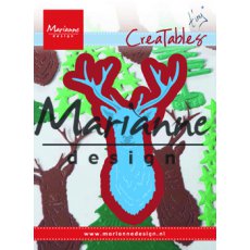 LR0489 Wykrojnik Marianne Design -Tiny's deer-jelonek-głowa