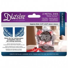 DS-C-DOCOR Wykrojniki  Die'sire Classiques-narożniki Doily Corner
