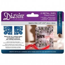 DS-C-FLCOR Wykrojniki  Die'sire Classiques-narożniki Floral Corner