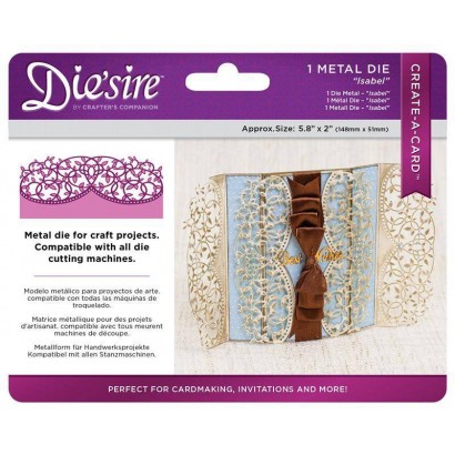 DS-CAD-ISA Wykrojniki Die'sire -Isabel