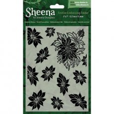 SD-XEF-POIN Folder do embossingu - Sheena Douglass -Poinsettia Plethora