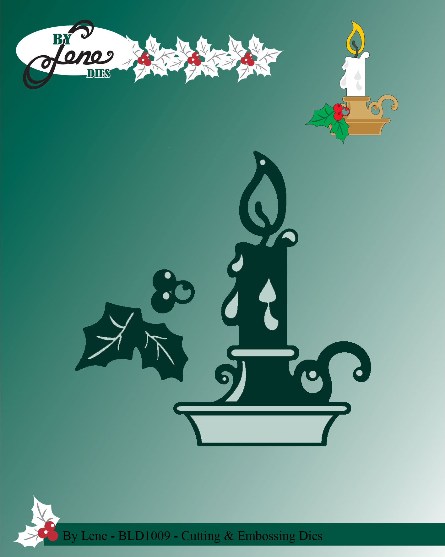 BLD1009 Wykrojniki By Lene - świeca