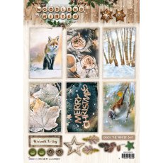 EASYWW579 - Arkusz A4 elementy StudioLight - Woodland Winter 