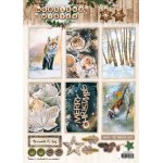 EASYWW579 - Arkusz A4 elementy StudioLight - Woodland Winter 
